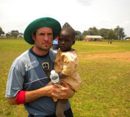 Andy returns to Uganda